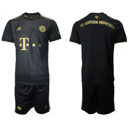 Men's Bayern Munich 2021/22 Black Away Jersey